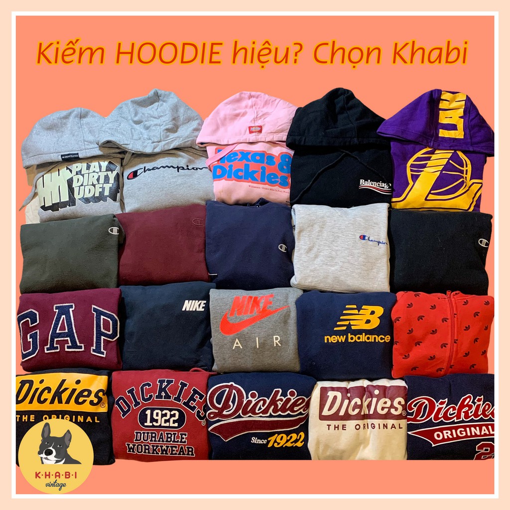 Áo hoodie 2hand -Áo hoodie nam - Áo nỉ - Áo hoodie - Khabi Vintage