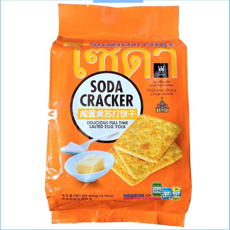 Bánh Quy Soda Cracker Đài Loan 400g