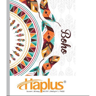 Vở kẻ ngang Haplus - Souvenir (80, 120, 200 trang) (Giao hình ngẫu nhiên)