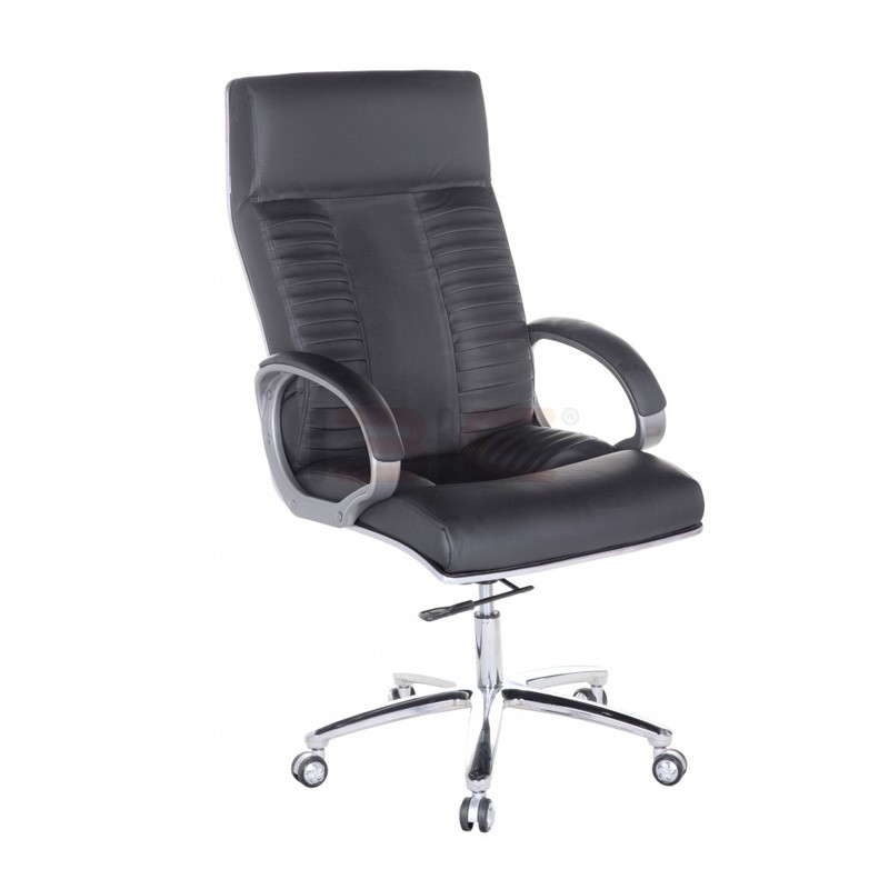 Ghế Giám đốc mâm 2 cần bọc da PU IBIE ID003 chân nhôm tay ốp