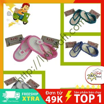 Giày len móc thủ công handmade