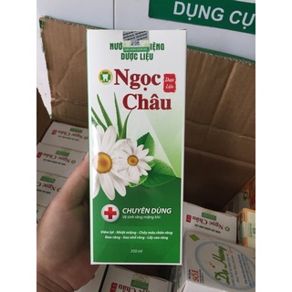 2 chai nước xúc miệng Ngọc Châu