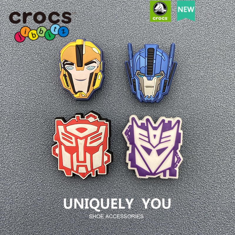 Jibbitz Phụ Kiện Trang Trí Giày crocs Nhân Vật Hoạt Hình Transformers