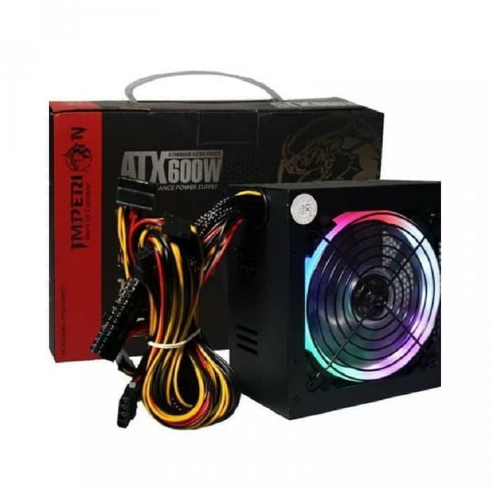 Nguồn Cấp Điện Imperion 600w Rgb 8 Pin Psu Atx 600 Watt 8pin - Imperion