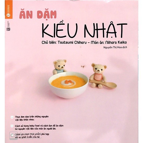 Sách - Ăn Dặm Kiểu Nhật Tặng Kèm Bookmark