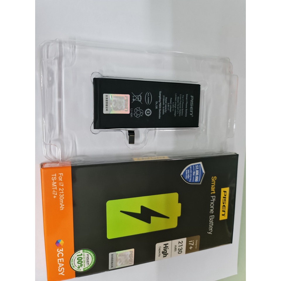 Pin Sạc Pisen TS-MT-i7 Dung Lượng Cao - Hàng Chính hãng
