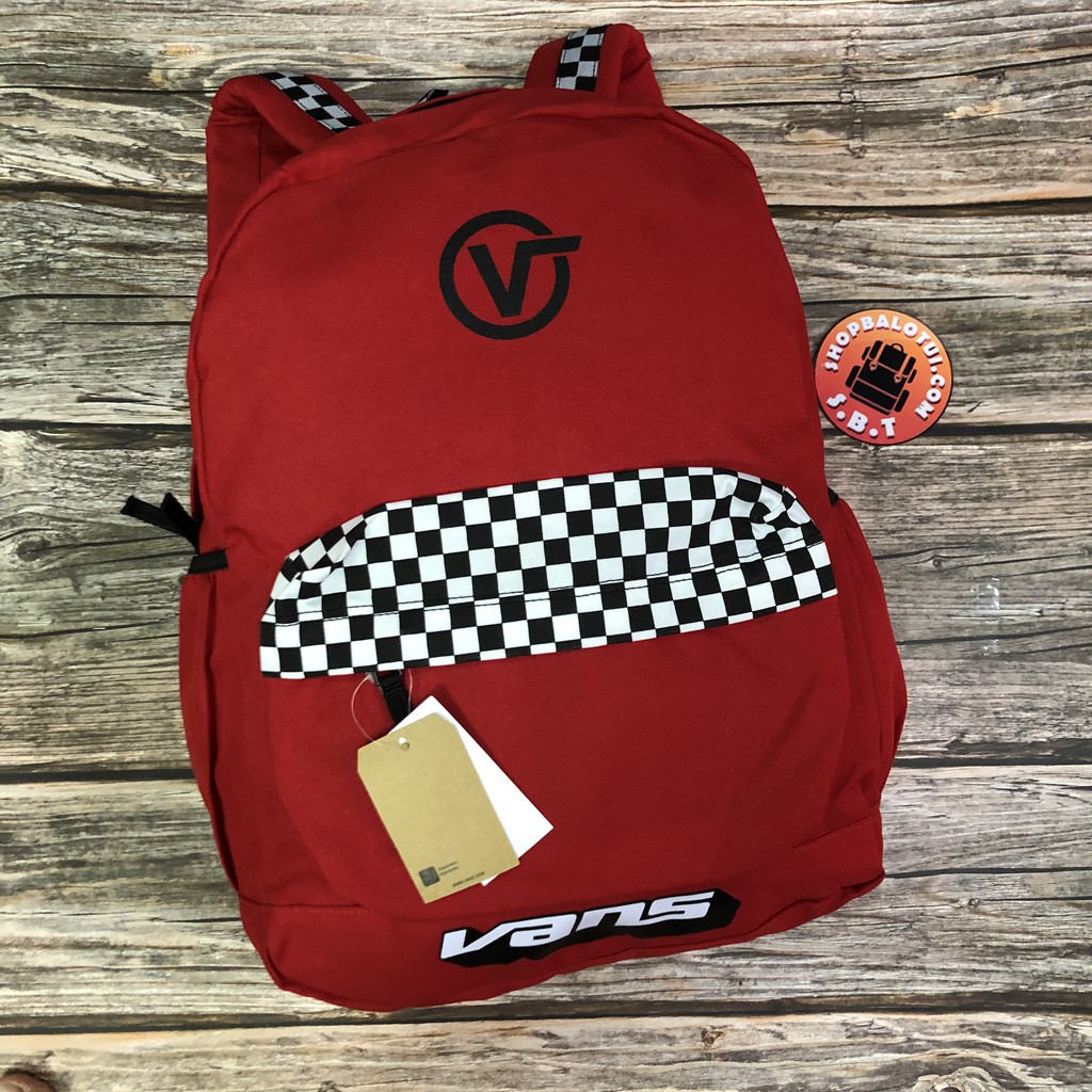 Balo Vans [ FULL TEM XỊN ] Balo Vans Sporty Realm Plus Backpack - Khóa kéo bền đẹp, chắc chắn phù hợp với Nam và Nữ