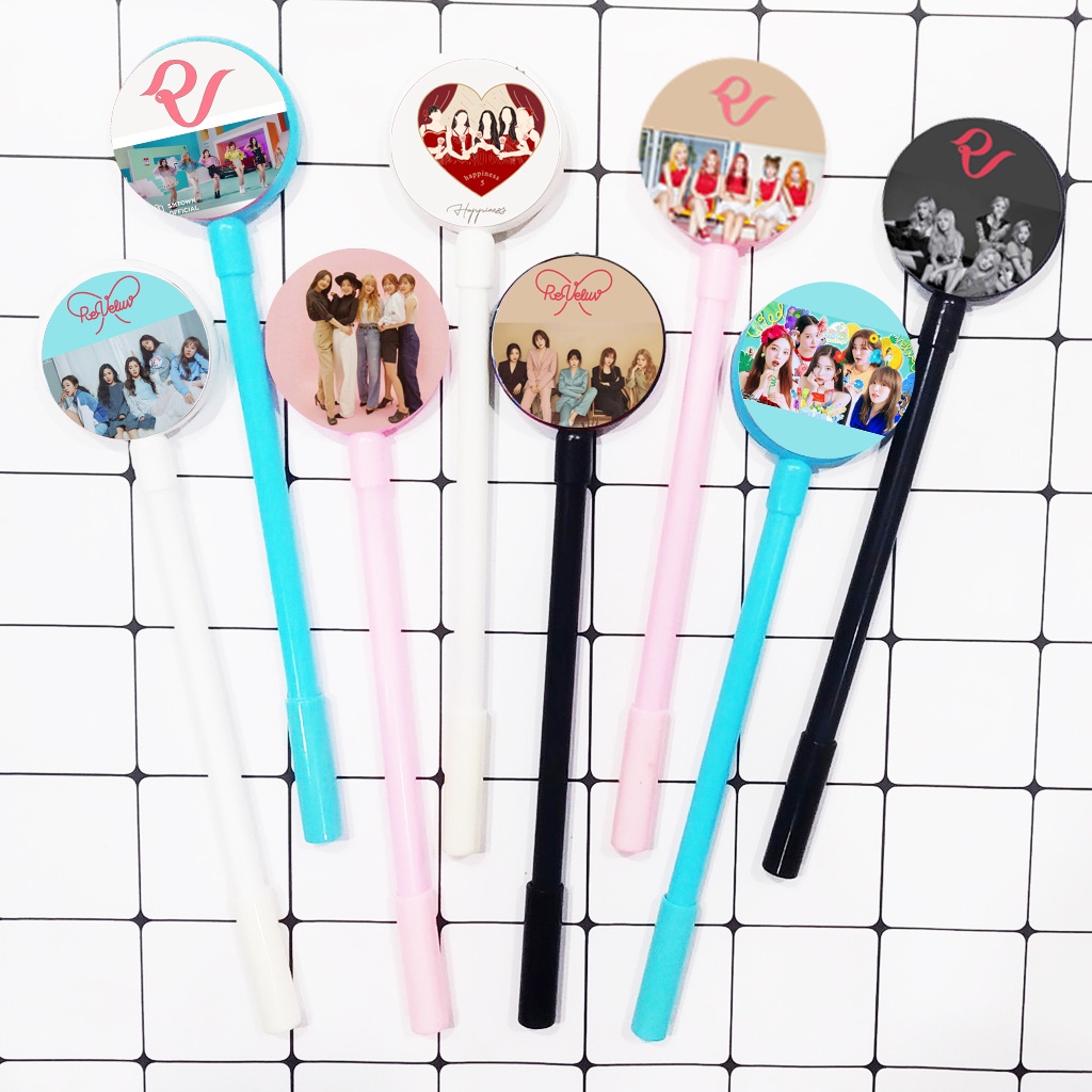 bút tròn GOT7 MAMAMOO ITZY RED VELVET BTI44 Bút lúc lắc idol kpop