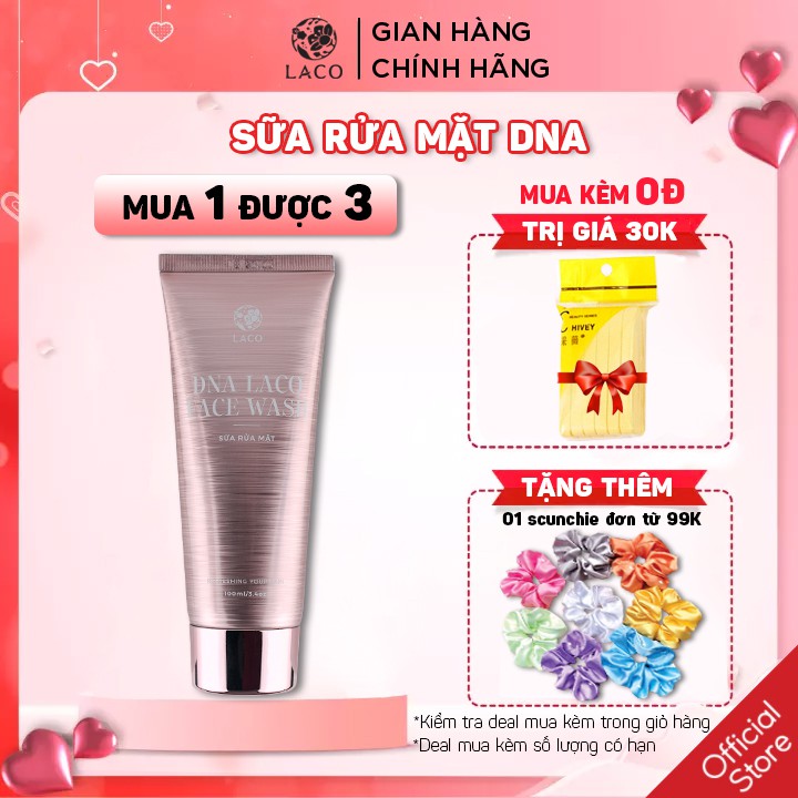 Sữa Rửa Mặt Laco DNA + KÈM QUÀ TẶNG | BigBuy360 - bigbuy360.vn