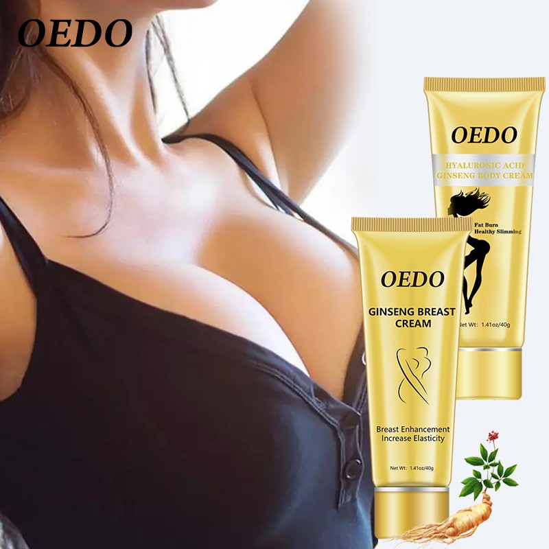 OEDO Bộ sản phẩm kem giảm béo Axit Hyaluronic và kem nở ngực nhân sâm tăng cường độ đàn hồi cho vòng 1 | BigBuy360 - bigbuy360.vn