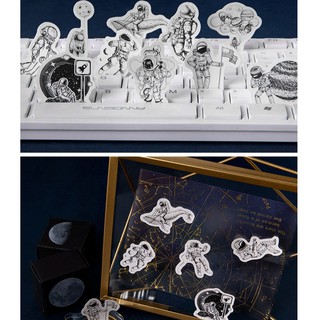 Hộp 45 sticker trang trí planner scrapbook M3