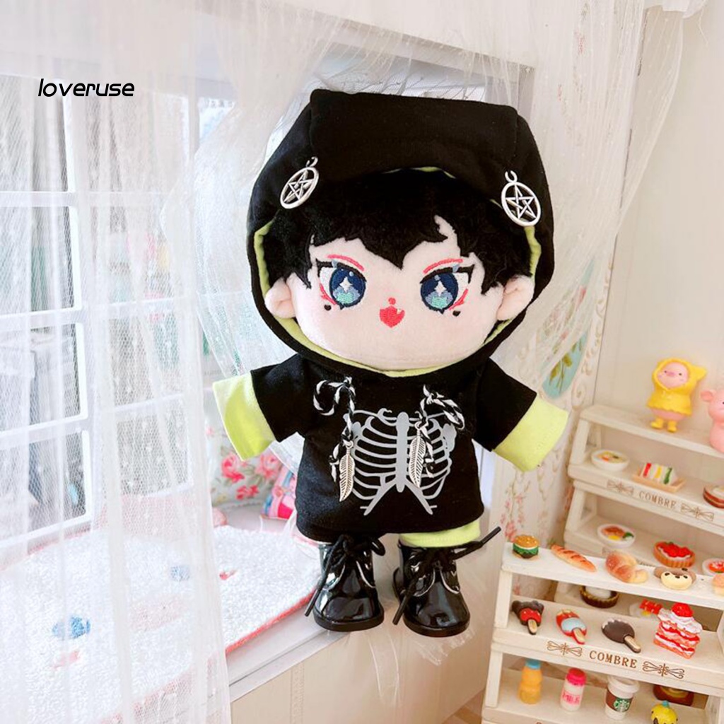 Bộ Quần Áo Búp Bê Bằng Cotton Mặc Thường Ngày
