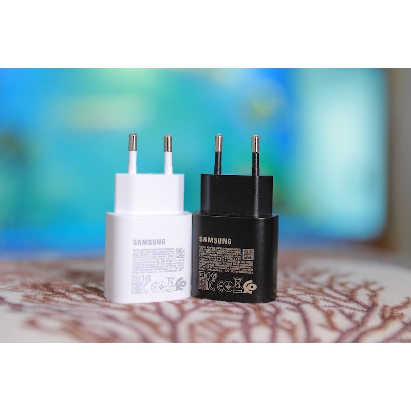 Bộ sạc cáp siêu nhanh 25W EP-TA800 cho điện thoại Galaxy ZFold, Zflip, S20, S21, S22, Note 10, Note 20.