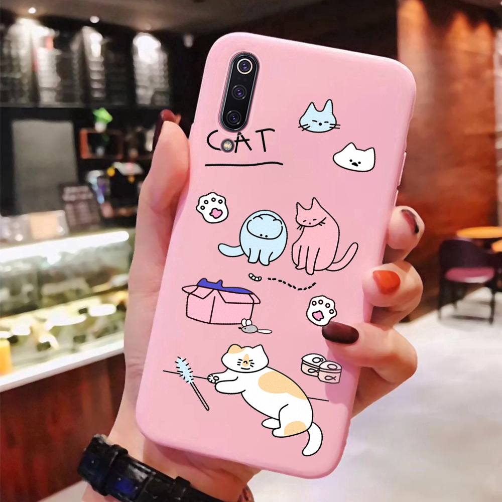 Cute Protector Case for Xiaomi Mi5X Mi6X Mi6 Mi8 Lite Mi9 SE MiA3 Lite Cartoon Stitch Pattern Painted Cover | BigBuy360 - bigbuy360.vn