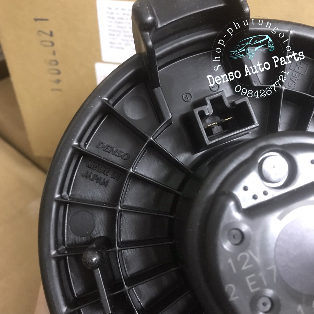 Mô tơ quạt dàn lạnh điều hòa Toyota Vios 2007, Yaris 2009.. hàng chính hãng Denso