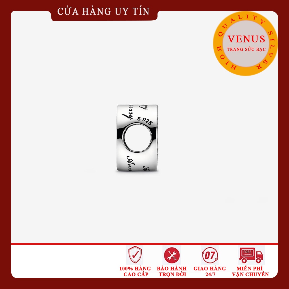 Charm bánh kem- Bạc 925 cao cấp- Trang sức bạc Venus