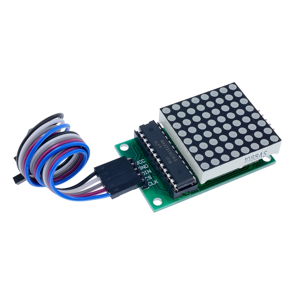 【READY STOCK】MAX7219 Dot Led Module Module Bảng điều khiển hiển thị LED MCU cho Arduino