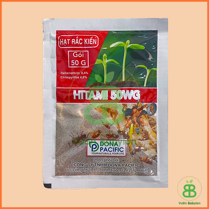 Thuốc Diệt Kiến Hiệu Quả 100% - Thuốc Trừ Kiến Gói 50Gr