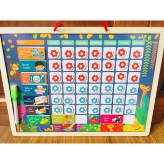 Bộ bảng gỗ khen thưởng nam châm cho bé