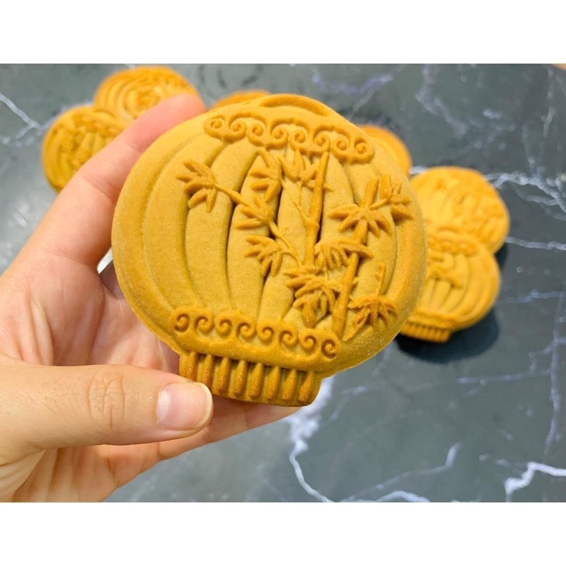 Khuôn trung thu đèn lồng 150gr 6 mặt làm bánh trung thu