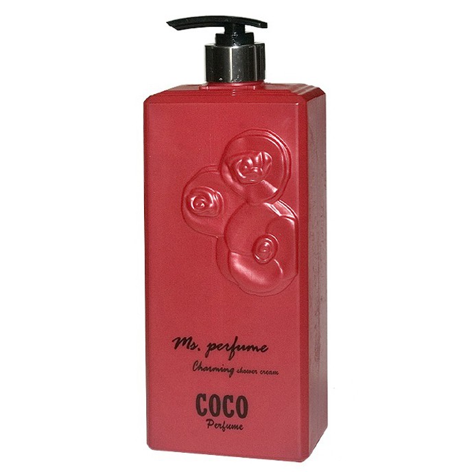 Sữa tắm Coco Perfume Charming Shower Cream chai đỏ quyến rũ hương nồng nàn 800ml