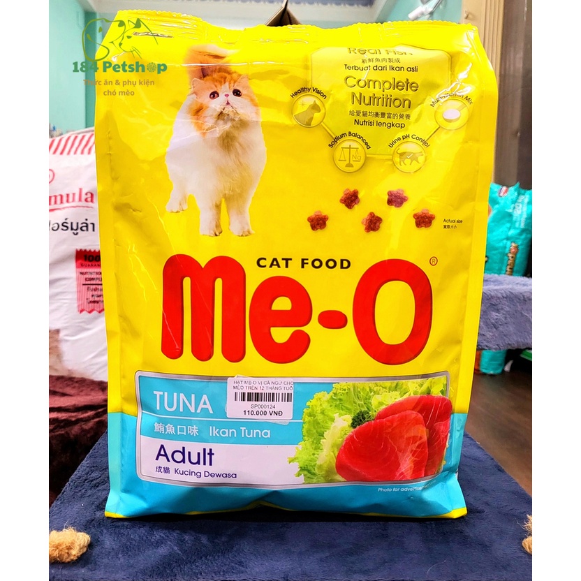 Hạt Me-o Vị Cá Hồi Gói 1,1kg Cho Mèo Lớn