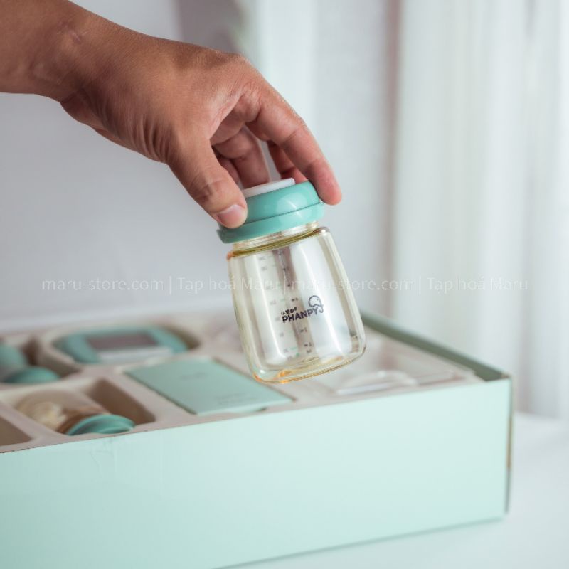 [Bộ 2 bình] Bình trữ sữa mẹ nhựa PPSU cao cấp 200ml
