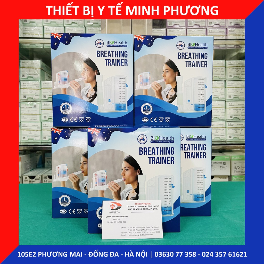 Dụng cụ tập thở BIOHEALTH mã VIS-01