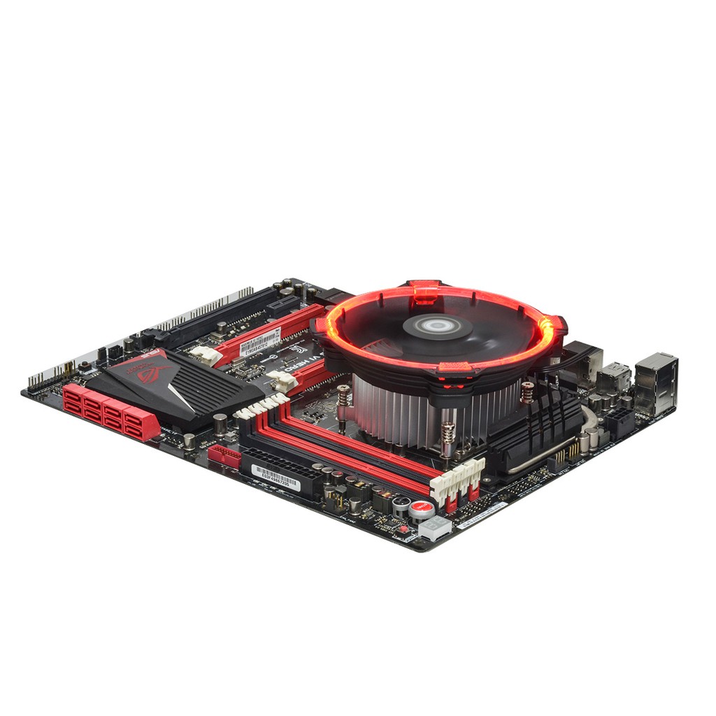 Quạt tản nhiệt cpu ID-Cooling DK-03 Halo Intel Red - Led đẹp, hiệu năng mạnh mẽ -dc3371