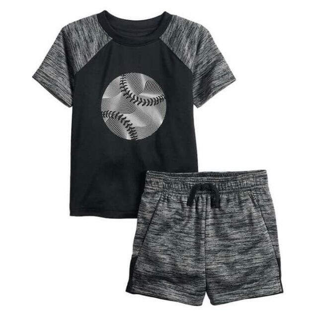 Set bộ thể thao bé trai hãng jumping bean