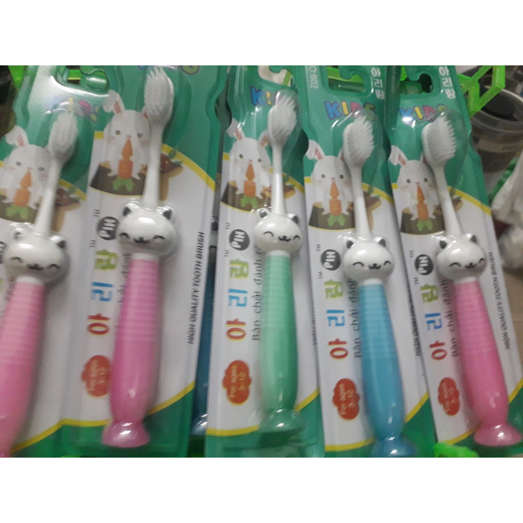 Bàn chải trẻ em Kids siêu mềm mại