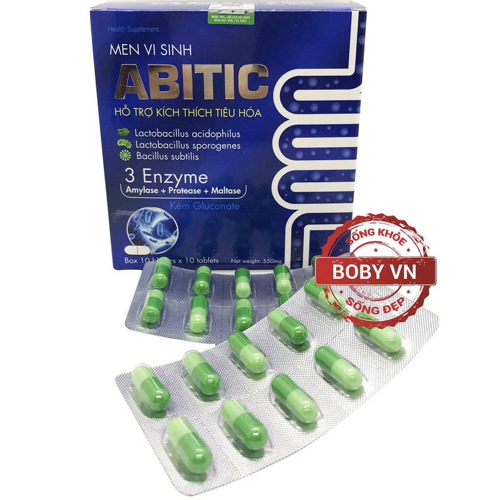 Abitic men vi sinh hỗ trợ kích thích tiêu hóa