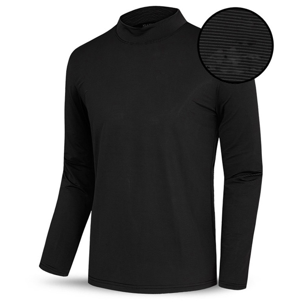 Áo Giữ Nhiệt Nam công nghệ sợi heattech giữ nhiệt tốt Áo Giữ Nhiệt Xuất Khẩu Hàn Quốc GN0163 (Xanh Đen) | BigBuy360 - bigbuy360.vn