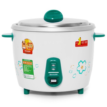 Nồi cơm điện Sharp nắp rời 1.8 - 2.2 lít - Bảo hành 12 tháng | BigBuy360 - bigbuy360.vn