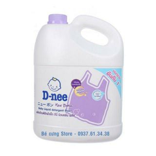 Nước giặt Dnee can 3000ml
