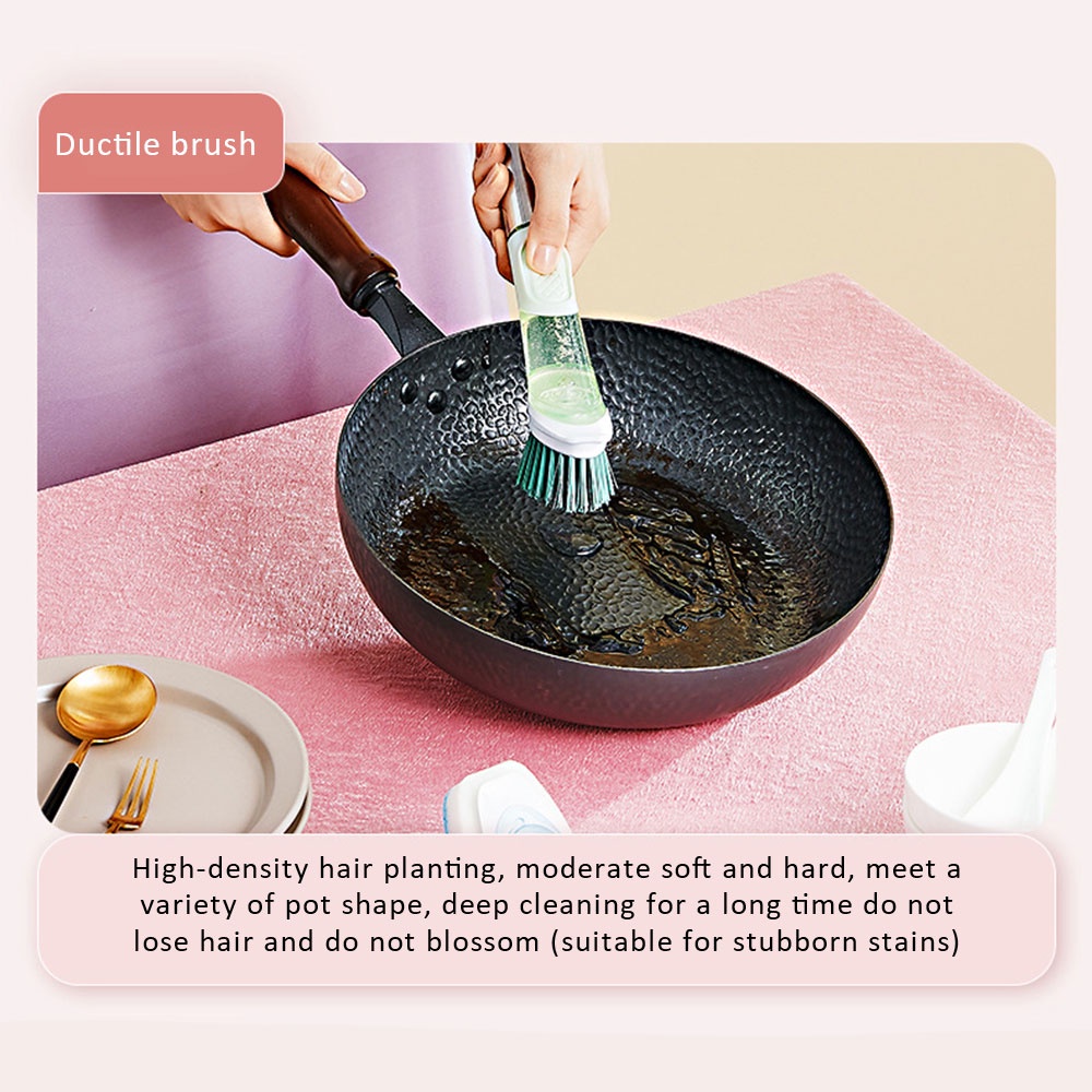 Bàn Chải Vệ Sinh Nhà Bếp Cán Dài 29.5 8cm | BigBuy360 - bigbuy360.vn