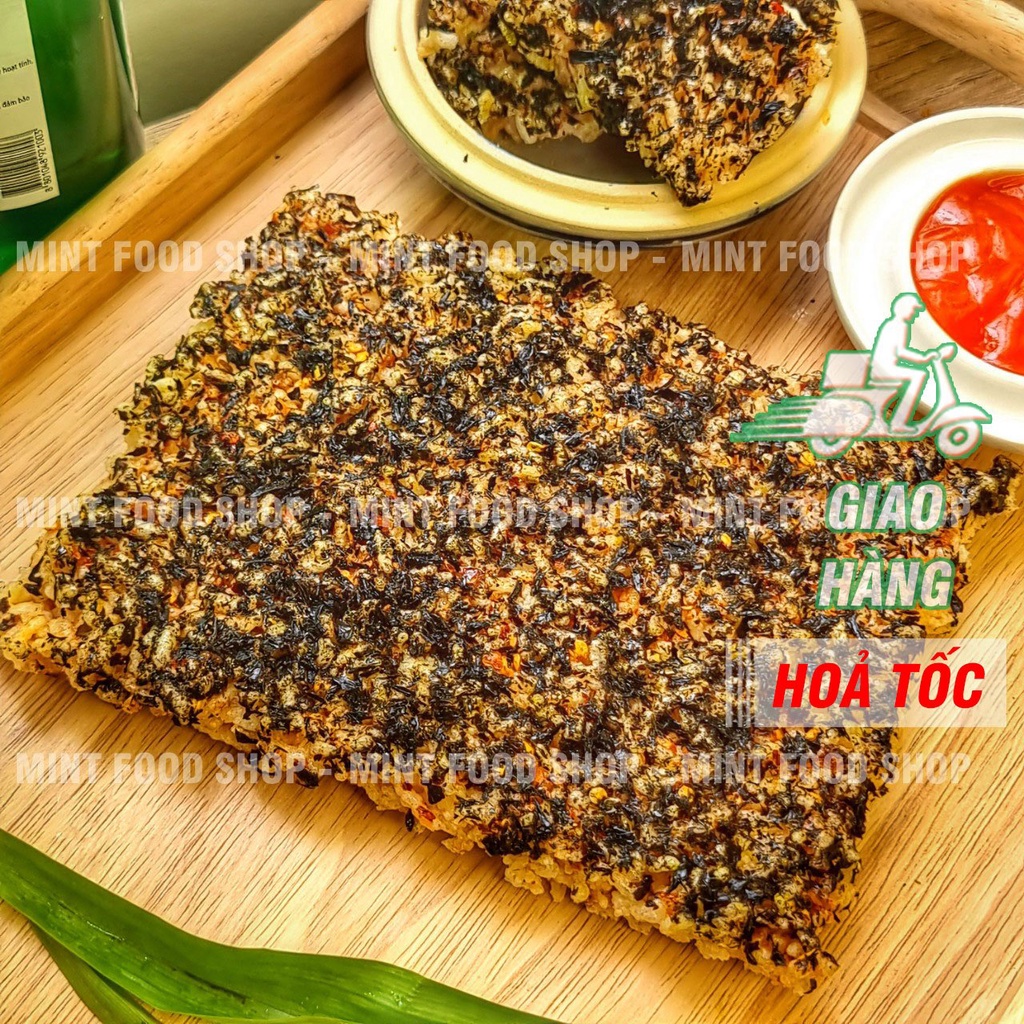 Cơm Cháy Chà Bông Siêu Siêu Ngon - Rong Biển Chà Bông Ăn Chay - Mix Vị Túi 200gr