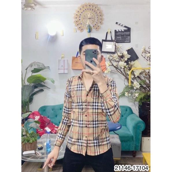 Áo sơ mi nam kẻ sọc Bbr dài tay , cộc tay hot hit
