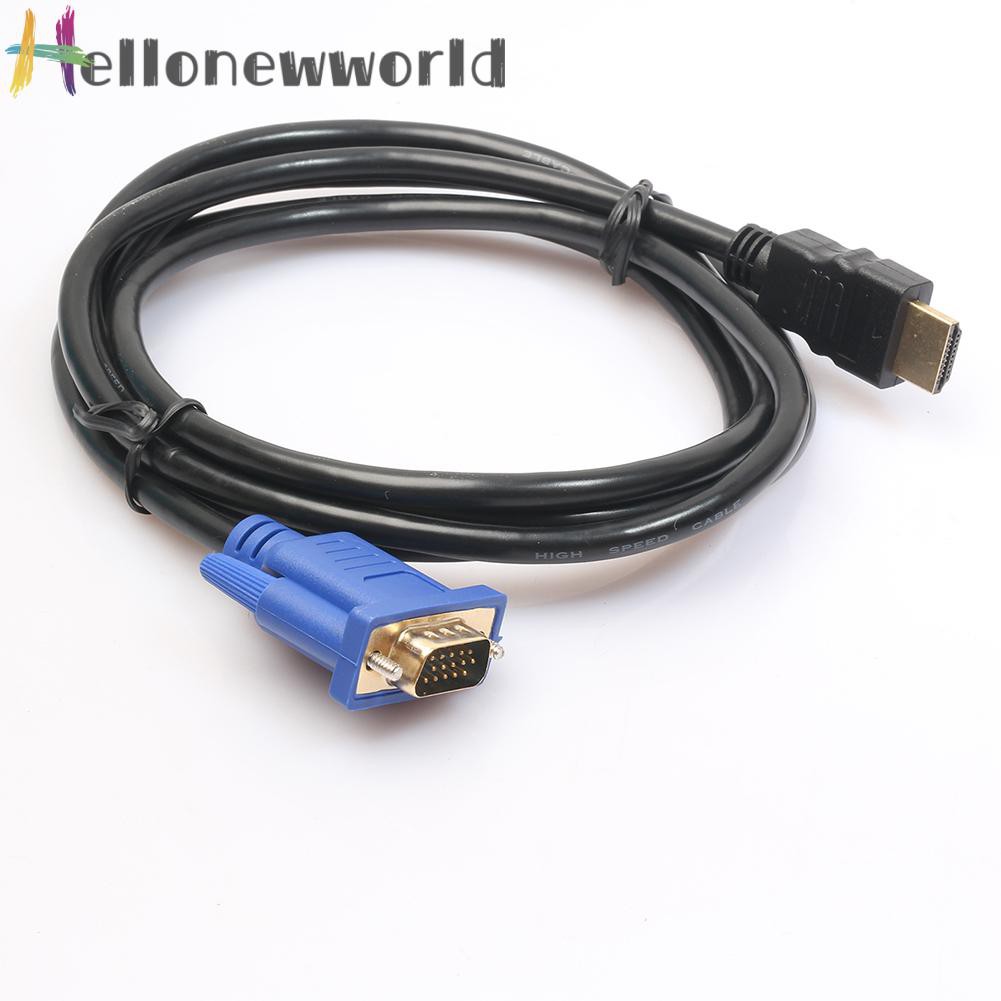 Cáp Chuyển Đổi Hdmi Sang Vga Hd 15pin 1080p 6ft