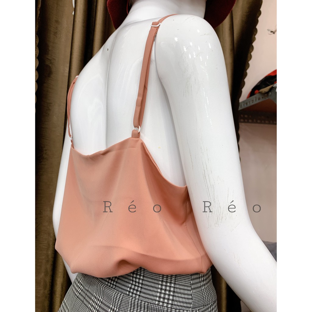 Áo lụa cao cấp 2 dây, Chất lụa cực kỳ mềm mại, chất lụa cao cấp nên dày dặn , mà cực kỳ mát | BigBuy360 - bigbuy360.vn