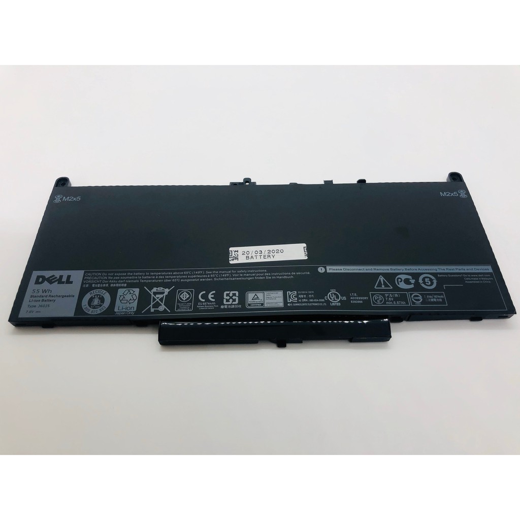 Pin Dell Latitude E7270 E7470 mã pin J60J5 Hàng ZIN LOGO – Có Video Chi tiết