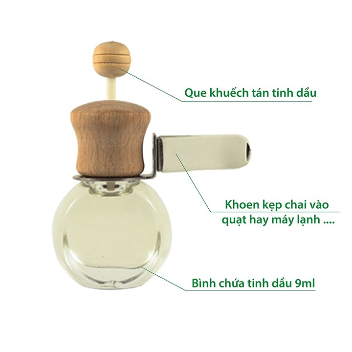 Tinh dầu sả chanh, bạc hà, cam ngọt, khuynh diệp thiên nhiên nguyên chất Julyhouse 30ml/50ml/100ml kèm vỏ khuếch tán