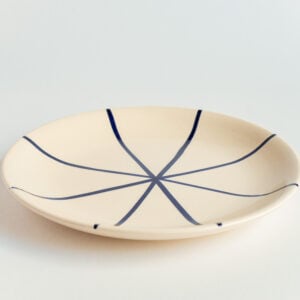 Đĩa - English round plate - Tuhu Ceramics