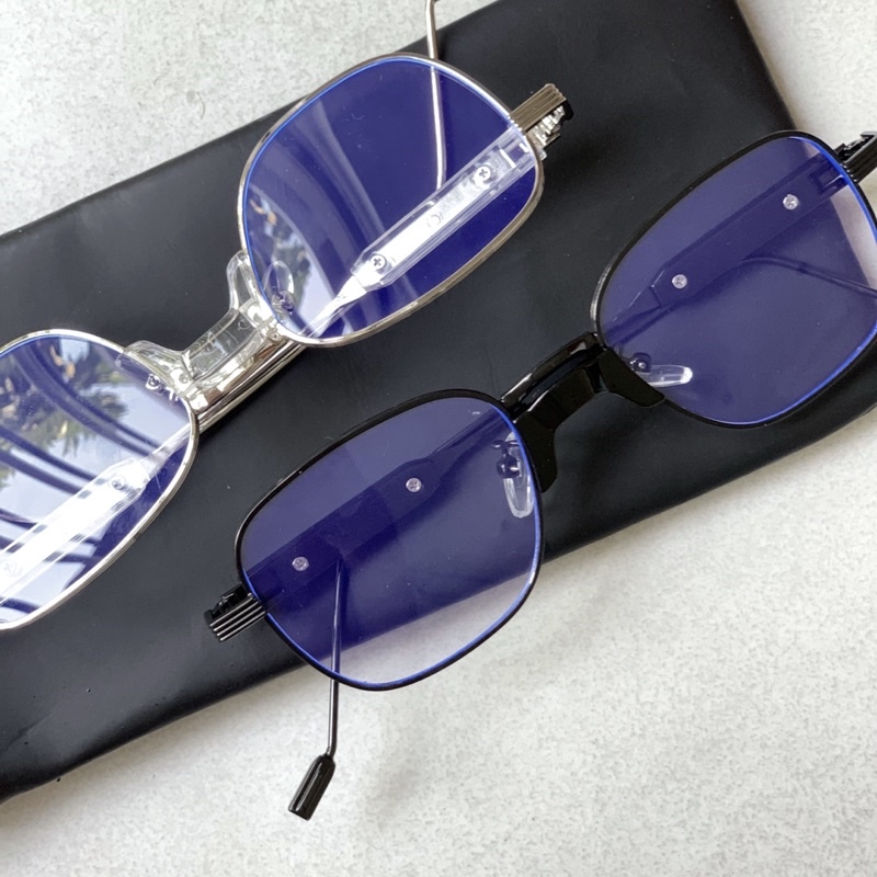 Gọng Kính Retro AHSTORE Form Vuông Mini Dành Cho Cả Nam Nữ, Kiểu Dáng Thời Trang