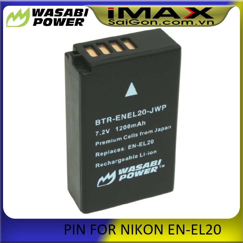 PIN MÁY ẢNH WASABI FOR NIKON EN-EL20