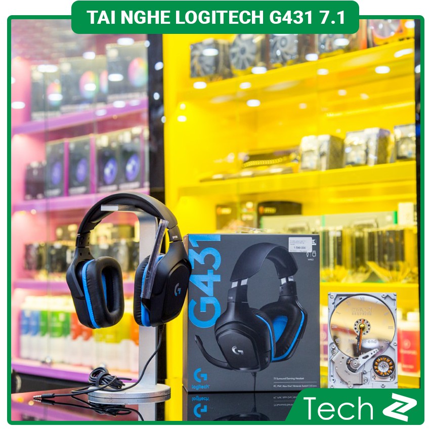 Tai nghe Logitech G431 7.1 Surround Sound Gaming Headset