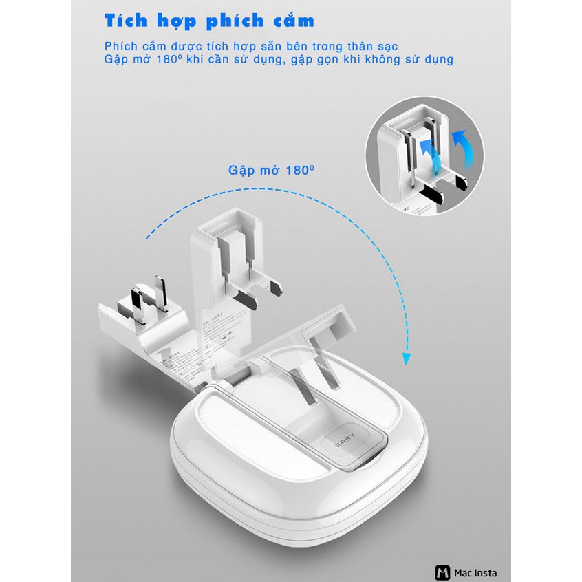 CỦ SẠC KIÊM PIN DỰ PHÒNG SẠC ĐA CỔNG DR. CHARGING: TÍCH HỢP THÔNG MINH, KẾT TINH GIÁ TRỊ - Home and Garden