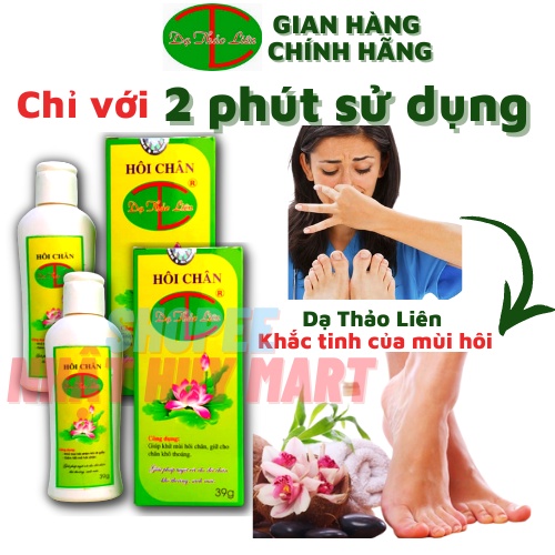 Hôi chân Dạ Thảo Liên khắc tinh của hôi chân