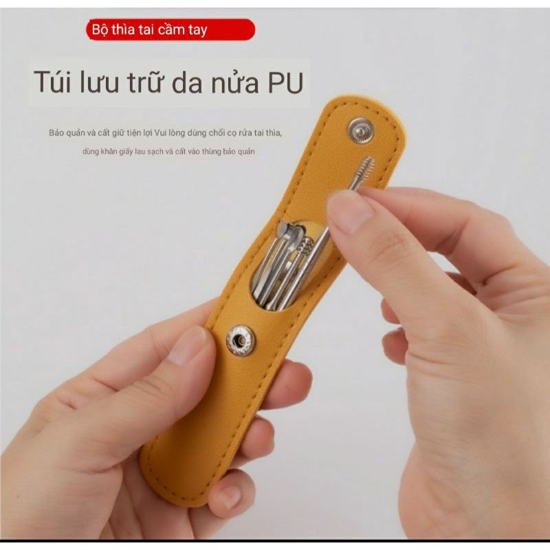 Dụng cụ vệ sinh tai ngoáy tai đồ lấy ráy tai Cao Cấp