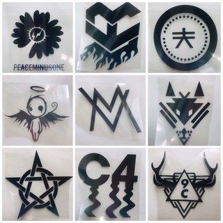 Hình ủi nhiệt, decal nhiệt kts - phản quang 7 màu - poseidon.est2019